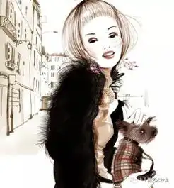优雅与时尚的魅力法国sophiegriotto插画