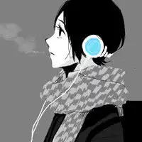 发我一些动漫黑白女生头像,谢谢oo