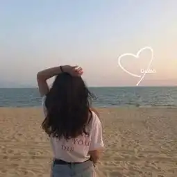 女生头像小清新背影女头像