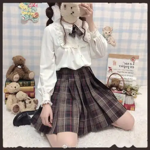 lolita混搭jk制服这样穿原来也很可爱