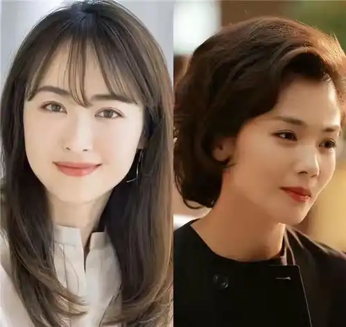中年女人留酒窝发更减龄头发剪短点,烫发卷度大点,超好看