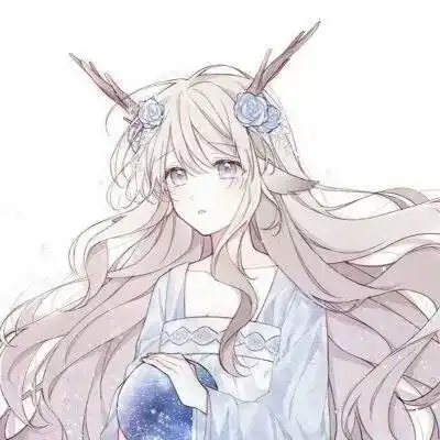 女生头像手绘简约2020气质可爱手绘文艺女生头像
