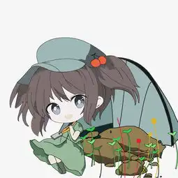 户外露营旅游女孩插画图片素材其他格式下载动漫人物大全