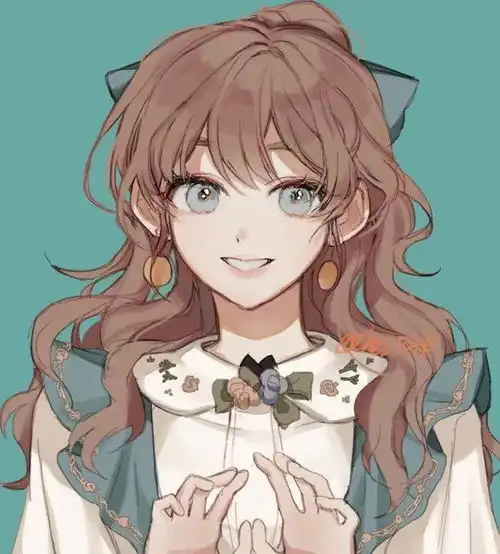 动漫女孩美丽可爱的女孩子,这也太仙了吧