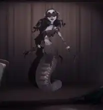 第五人格画中女郎难以定格的美,联动紫皮恐怖又唯美