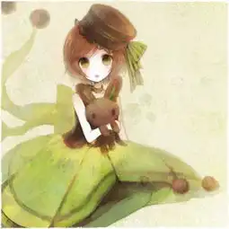 谁有水彩画类型的女生图片啊要动漫的类似于这样的