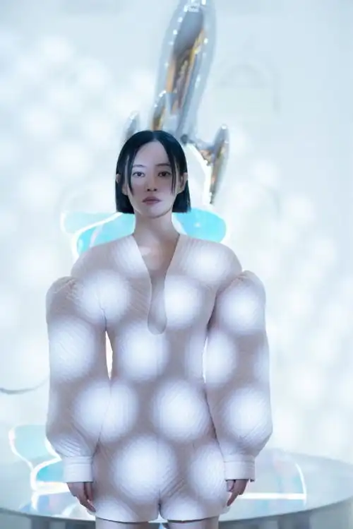 谭卓太有才了,亲手设计美女宇航员造型科技感十足,艺术气息满满