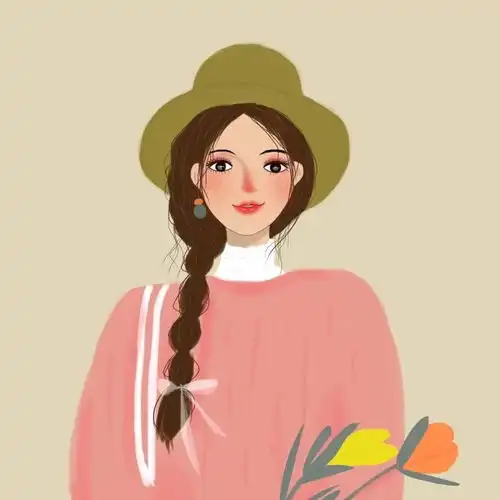 看起来很舒服的女生头像