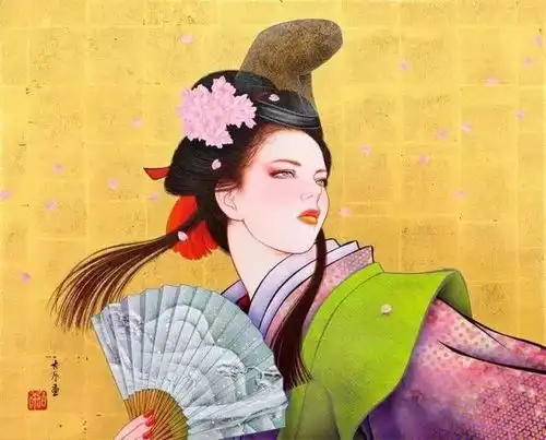 美图汇田村吉康诗意插画日本浮世绘相融现代漫画