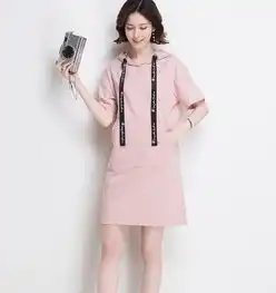 时尚又有个性的中长款卫衣,休闲又不缺女人味