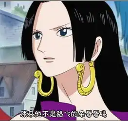 这里是不是尾田搞错了,战国还没有说路飞的父亲是谁女帝就说这个