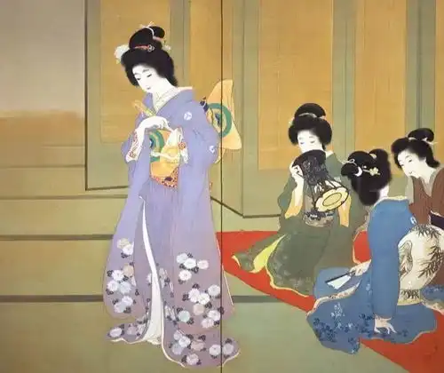 日本仕女图,感受不一样的异域风情