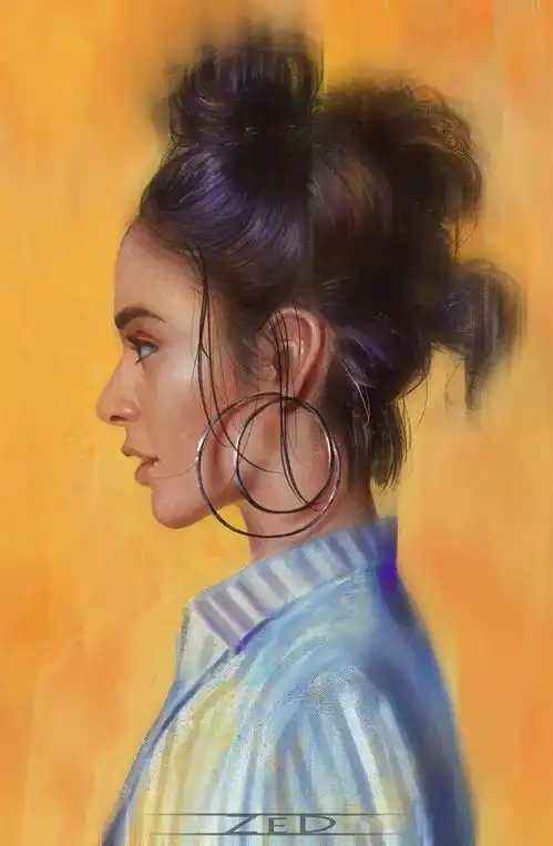越南插画师一支笔塑造众多绝色美女,网友沉醉喊话这款恋人是我毕生的梦