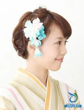 唯美花环盘发森女必学