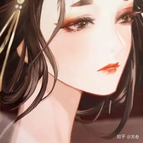 有好看的古风漫画手绘女生头像吗