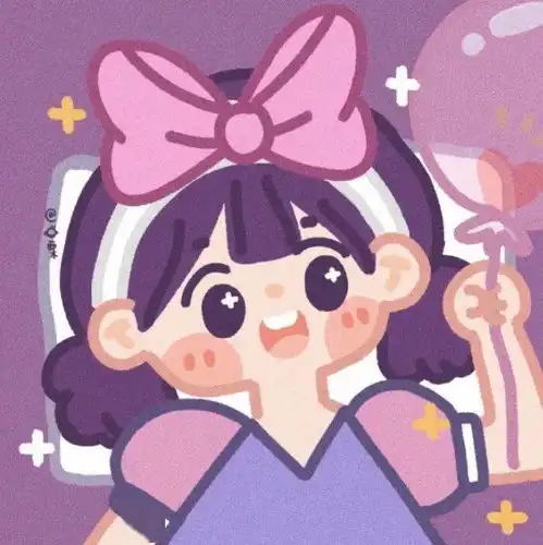 卡通头像萌萌哒的男生女生头像可以和姐妹情侣一起换哦