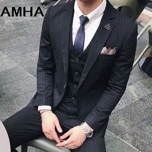 西装突显男性荷尔蒙的穿搭