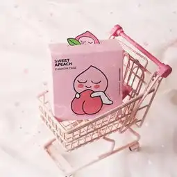 必胜客联名菲诗小铺推出了萌桃气垫,这个包装太少女心了吧