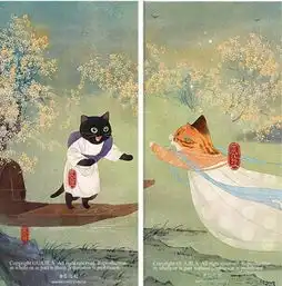 将唐朝历史用猫星人画出竟如此生动逼真