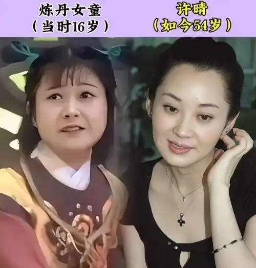 西游记17位美女今昔对比,美人在骨不在皮,朱琳都排不了第一