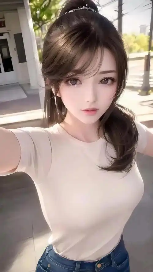 唯美壁纸纯欲少女,糟糕,是心动的感觉