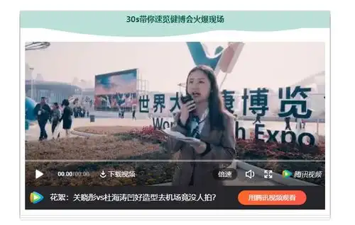 世界级的博览会来了美女主播带你直达盛会现场