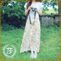 莎野酱秋款森女文艺复古优雅假两件套花朵针堆糖,美图壁纸兴趣社区