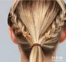 森女编发来袭自己diy麻花辫盘发
