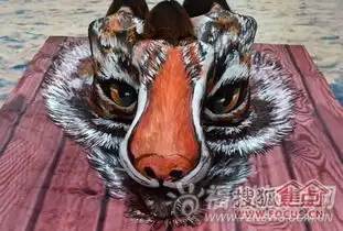 少年派3d立体画展上演美女变身孟加拉虎