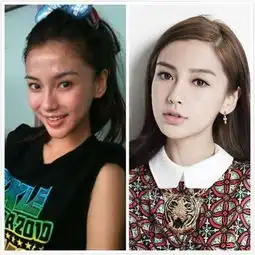 杨幂赵丽颖刘亦菲唐嫣刘诗诗杨颖,7位女星素颜跟美颜对比谁最美