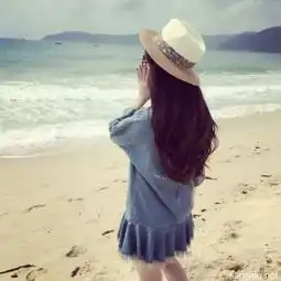 女生背影长发头像唯美图片最新版我这一生栽你手里