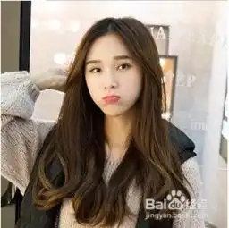 瓜子脸适合什么样的中分发型图片瓜子脸