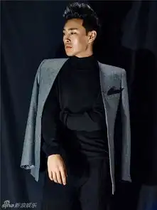 组图王彦霖型男写真西装精致独特气质