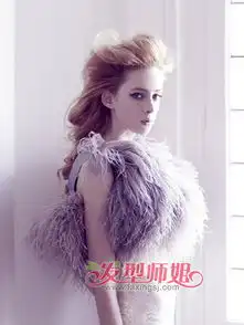 经典欧美晚宴发型带你融入顶尖国际时尚欧美晚宴发型女生卷发发型师姐