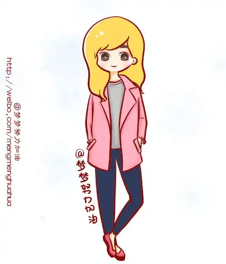插画漫画手绘小清新头像壁纸卡通q版设计治愈系梦梦插画