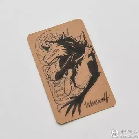 这么精致的狼人杀卡牌还是头一次见