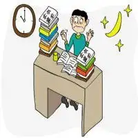 作业多表示苦恼的图片卡通微信头像图片大全