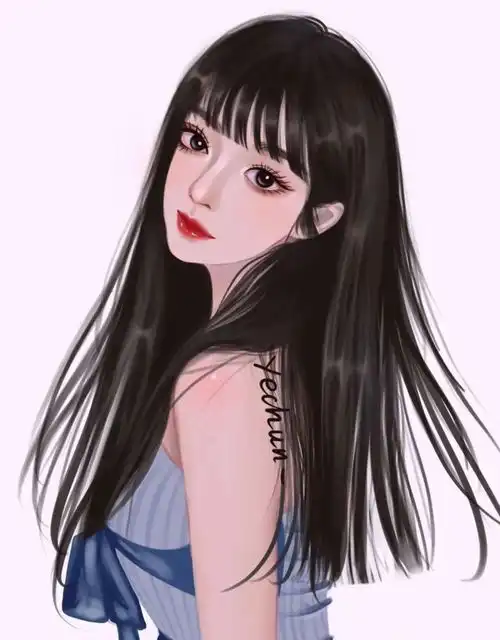 女生头像热情有限,爱要及时