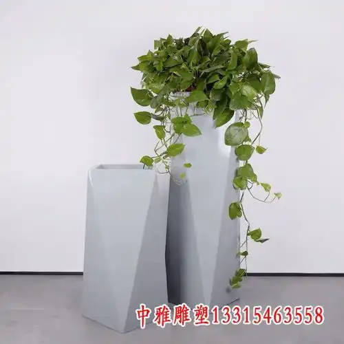 不锈钢折叠花盆雕塑拉萨不锈钢雕塑花盆图片中雅雕塑