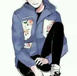 黑白动漫男生头像2021二次元男生黑白头像图片