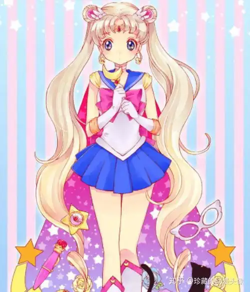 动漫美图欣赏打扮朴素,亭亭玉立的二次元美少女