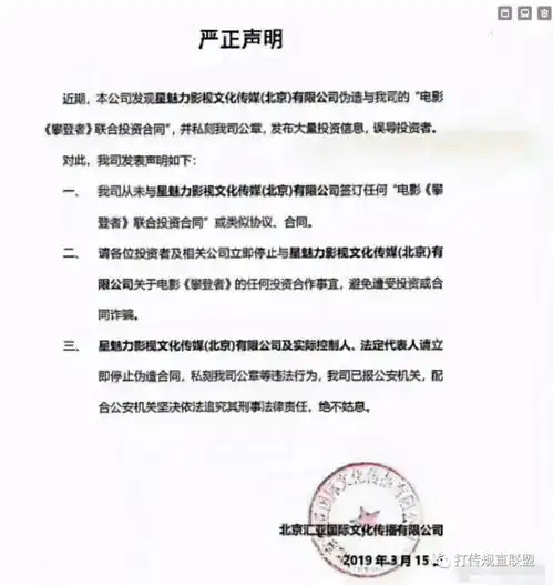女子借款20万投资大电影迟迟不见上映,涉事公司被指伪造电影联合投资合同