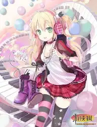 动次打次动次打次清纯唯美二次元耳机美少女赏