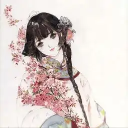 古风女生动漫头像忧伤终会不卡通动漫头像我要个性网