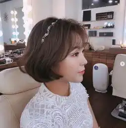 让人一见倾心的韩式新娘发型范本