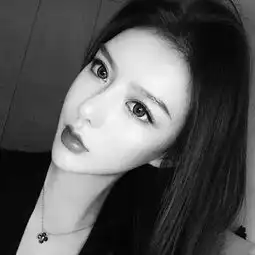 女生头像酷酷的黑白女头313