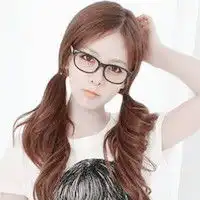谁有好看的中分女头像
