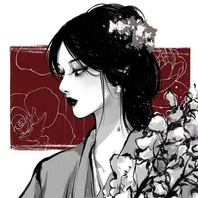 黑白手绘动漫女头万圣节终于向女生头像我要个性网