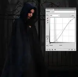 教你使用ps合成恐怖幽灵效果场景