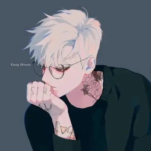 如果你喜欢就别放弃,一定要做出一个样子哟动漫男生头像,酷酷男头二次元